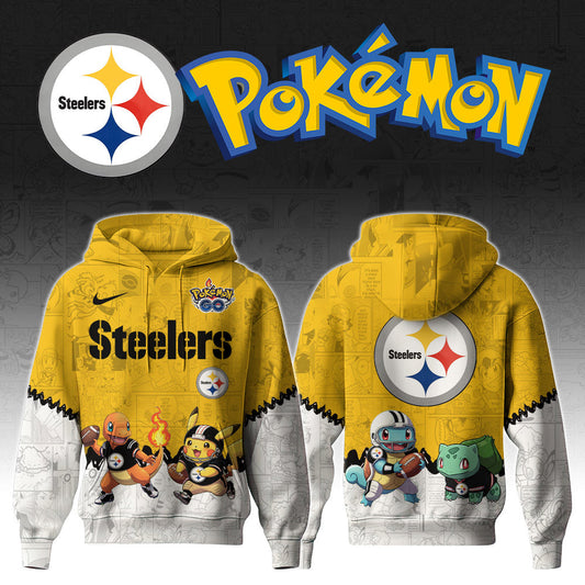 NFL x PIT x PKM 3D Hoodie HLP HLPHUONG