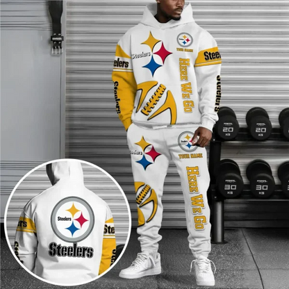 NFL x PS Combo Hoodie And Long Sweatpants New Trends V1 NAK NHT