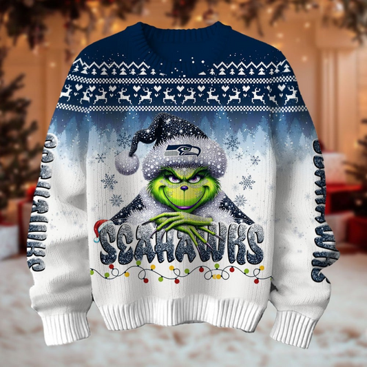 NFL x SS Merry Grinchmas Football Sweater V1 NAK