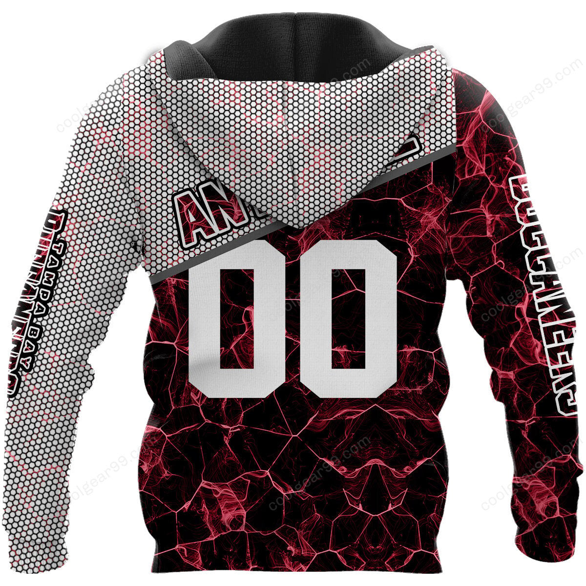 NFL x TB Electric Marble Personalized Hoodie HLP HLPHUONG