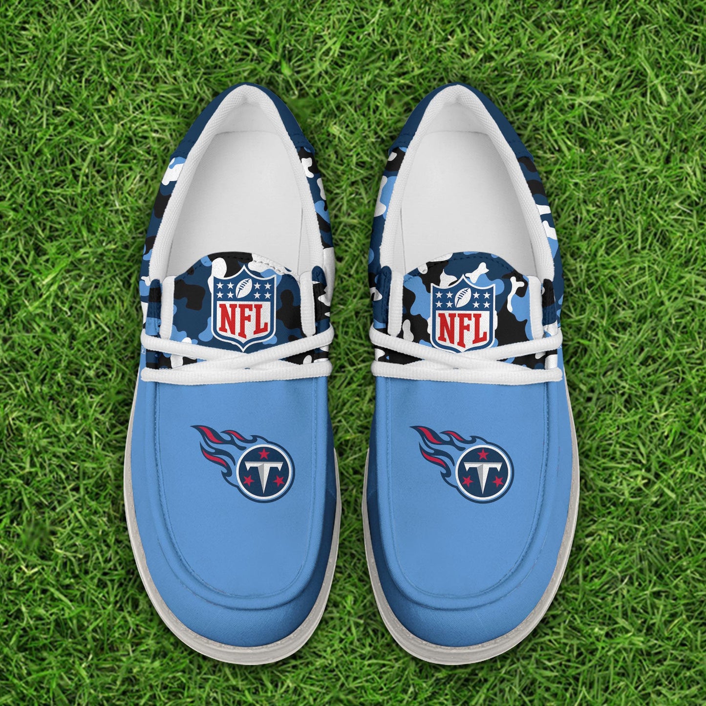 NFL x TEN Personalized Canvas Loafer Shoes HLP