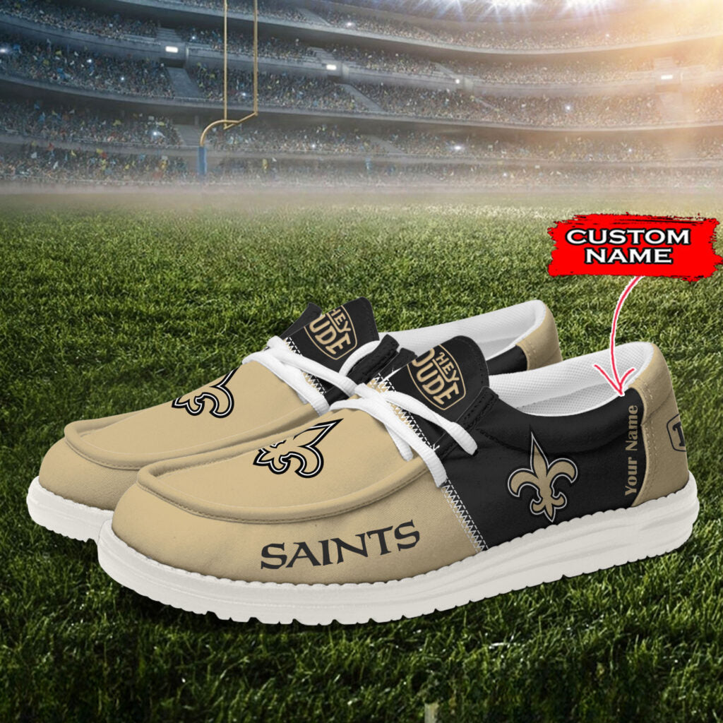 NO Personalized NFL Hey Dude Shoes DatND ThuongNH