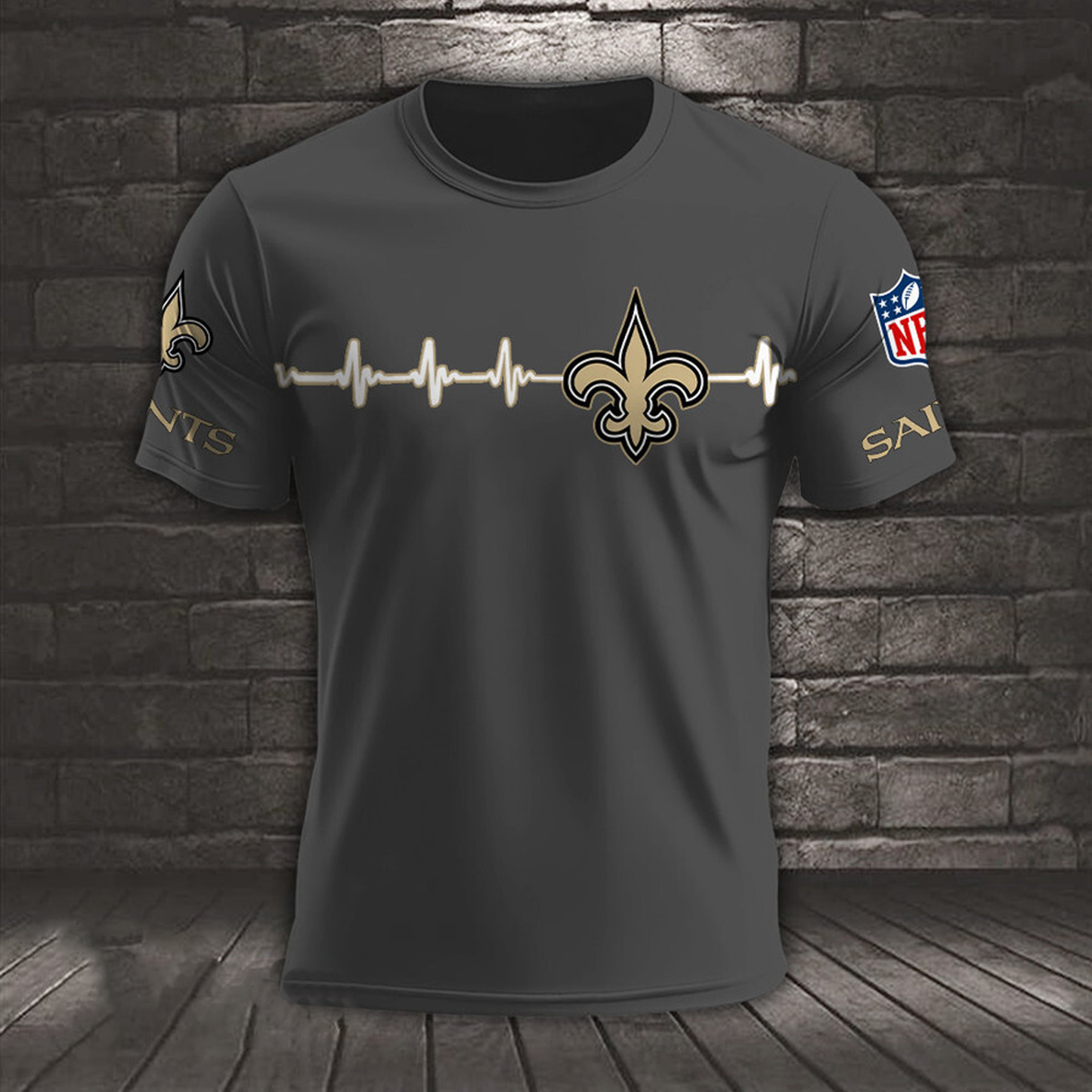 NO x NFL Heart Rate Map Special 3D Shirt DatND ThuongNH