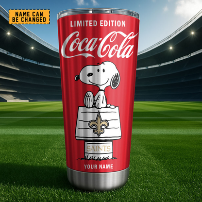 NO x NFL Mix Snoopy & Red Coca Tumbler DatND DVT