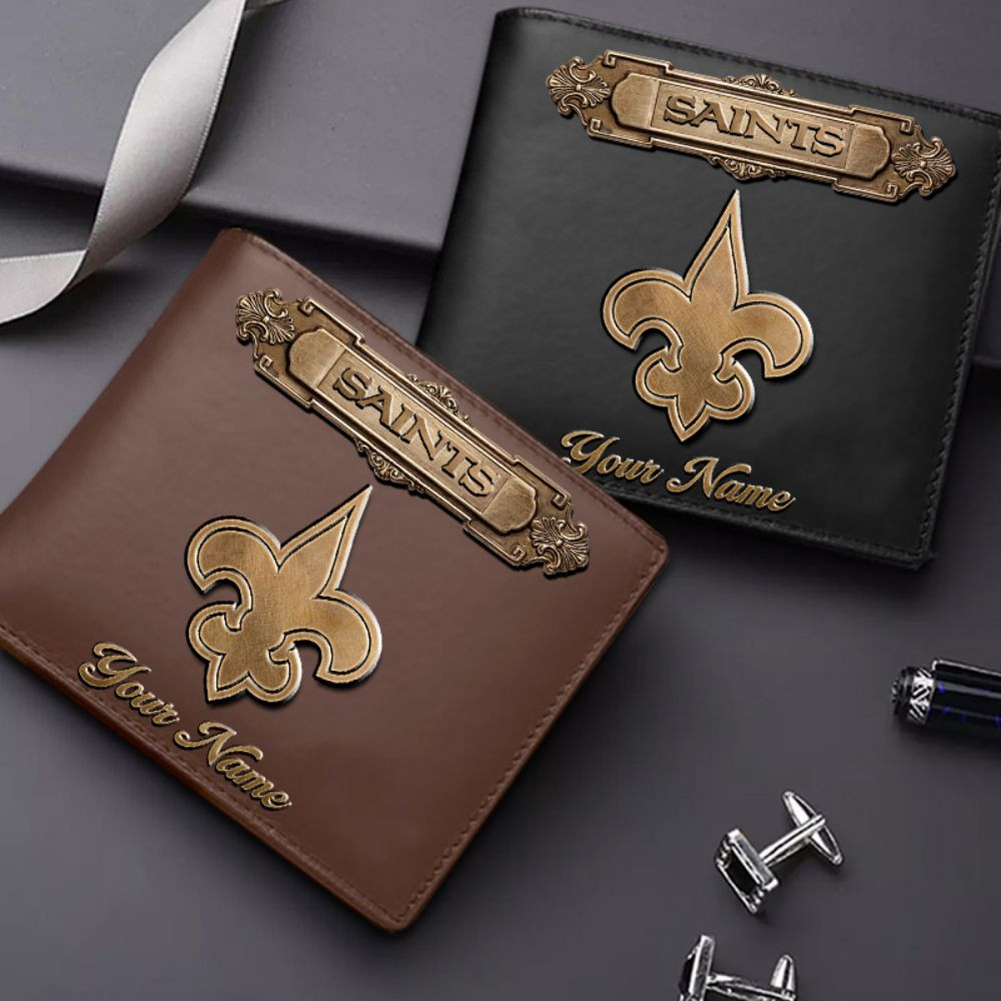 NO x NFL Premium Leather Wallet DatND DVT