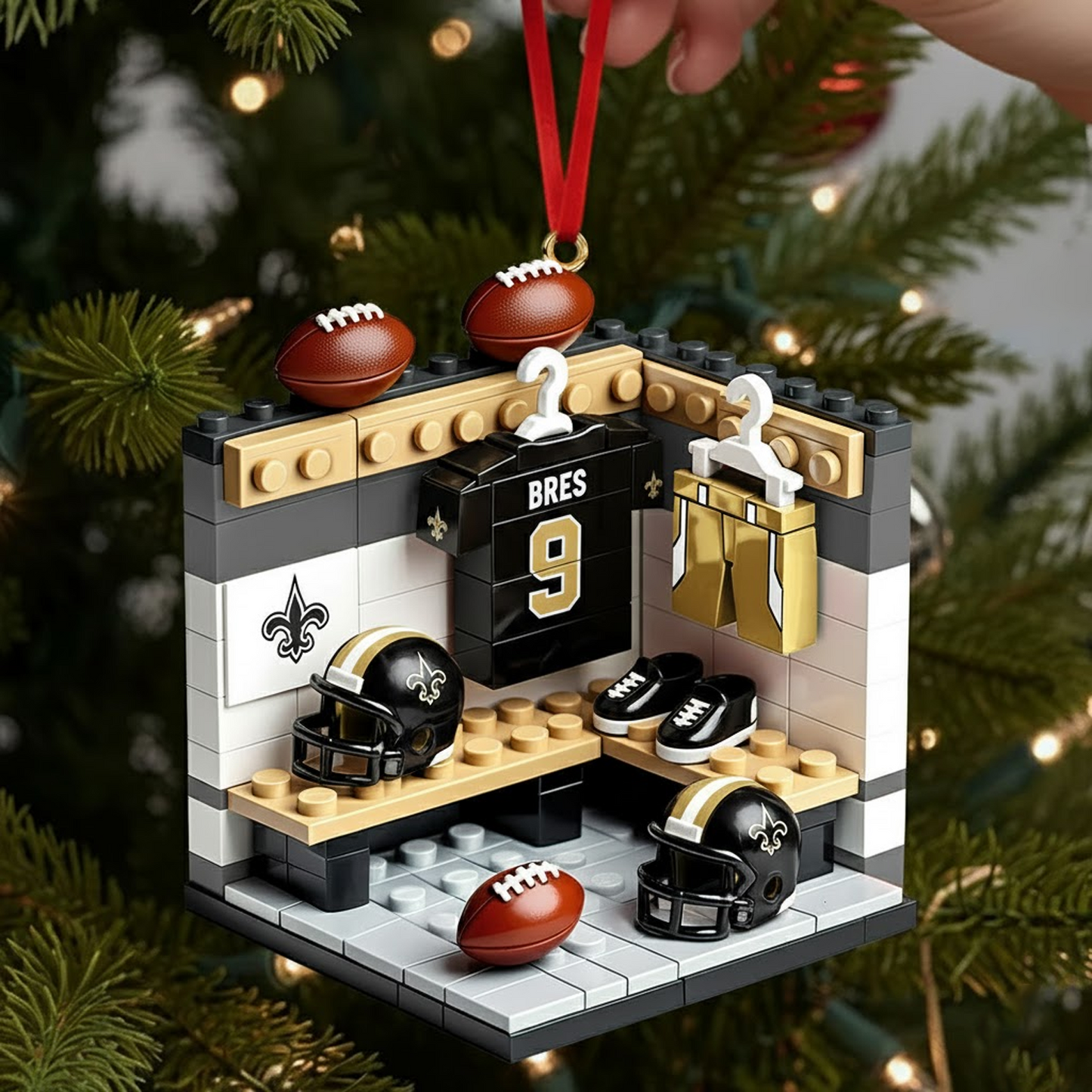 NO X NFL Sport Lover Ornament - Personalized Gift For Sport Lover Christmas Ornament NAK THUONGNH