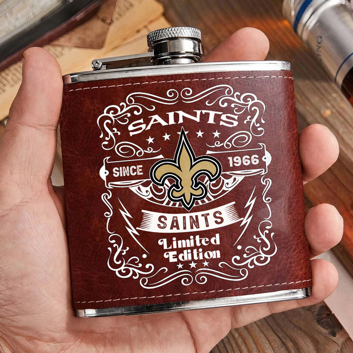 NO x NFL Stainless Steel Flask DatND ThuongNH