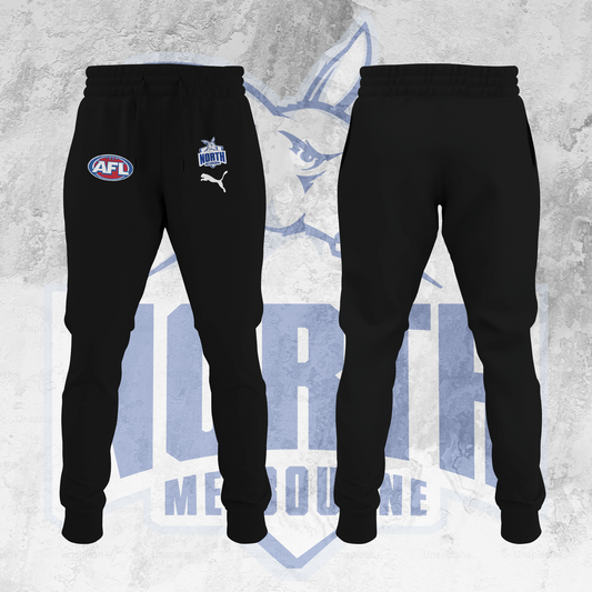 North Melbourne AFL 2025 Limited Edition Joggers TM V1