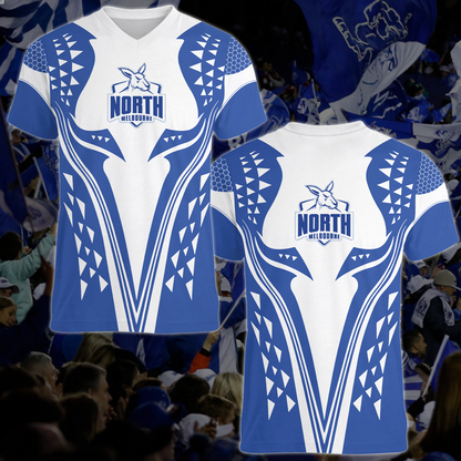 North Melbourne AFL 2025 T-Shirt TM NTA V1
