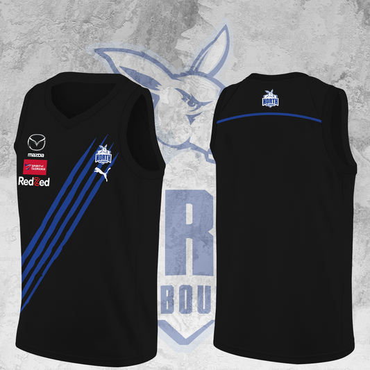 North Melbourne Football Club AFL Kangaroos Limited Edition BK Jersey TM V2