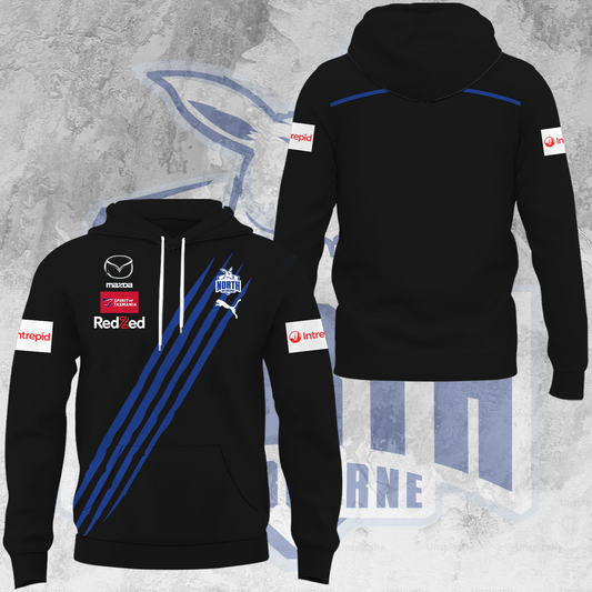 North Melbourne Football Club AFL Kangaroos Limited Edition Hoodie TM V2
