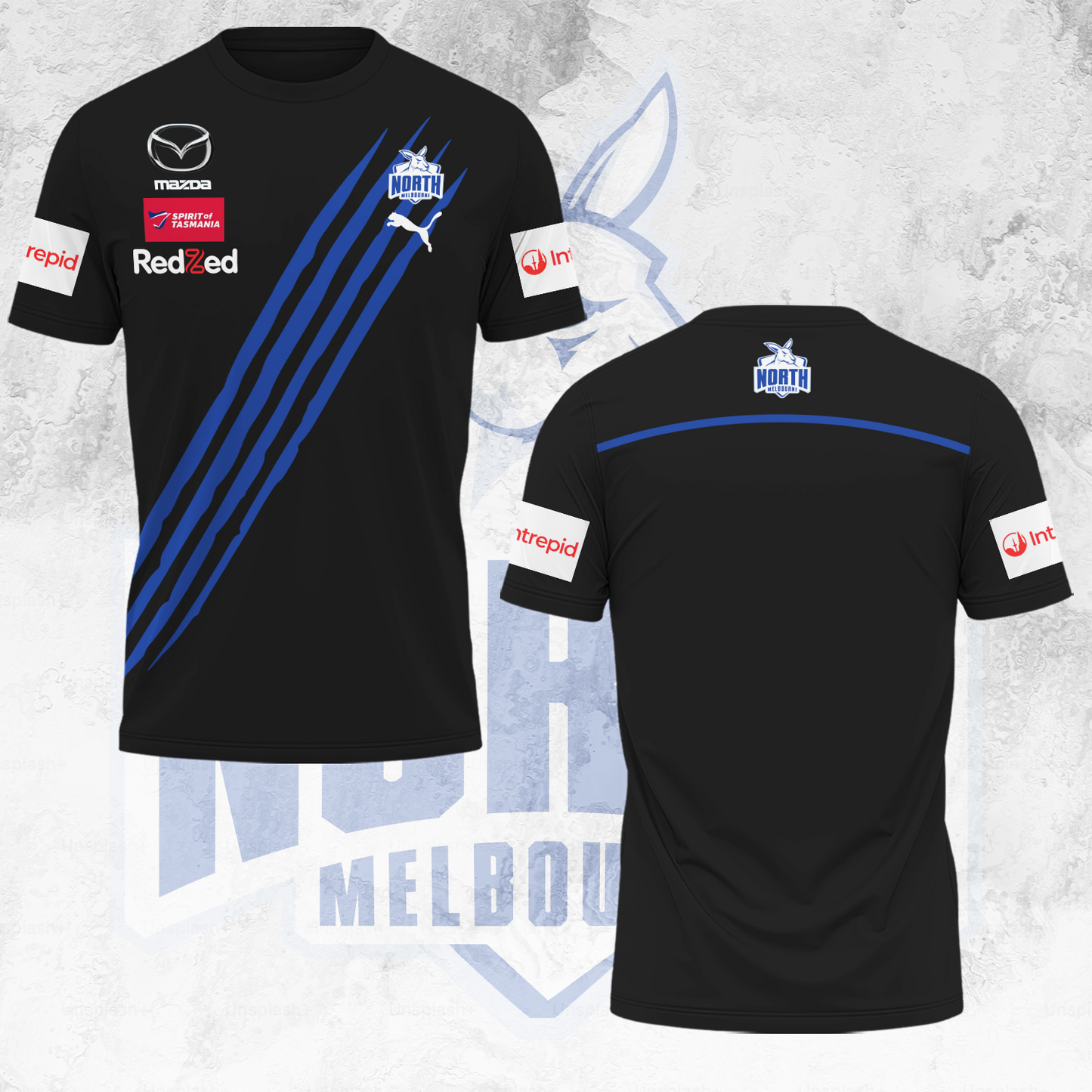 North Melbourne Football Club AFL Kangaroos Limited Edition T-Shirt TM V1