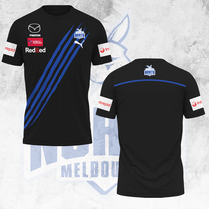 North Melbourne Football Club AFL Kangaroos Limited Edition T-Shirt TM V1
