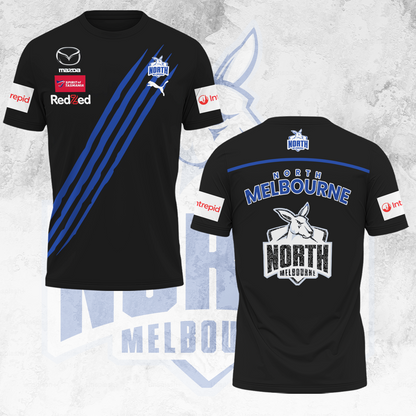 North Melbourne Football Club AFL Kangaroos Limited Edition T-Shirt TM V2