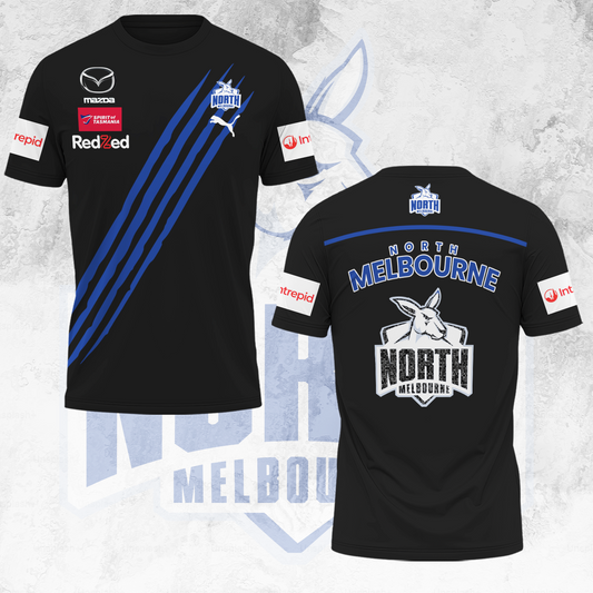 North Melbourne Football Club AFL Kangaroos Limited Edition T-Shirt TM V2