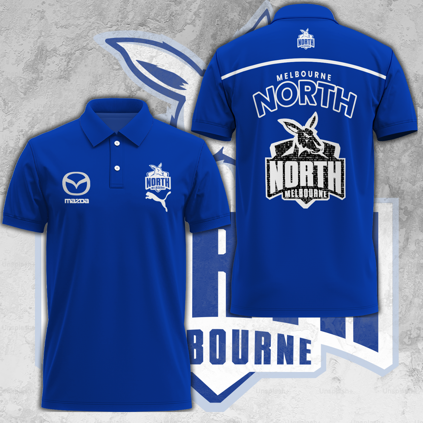 North Melbourne Football Club AFL Special Edition Polo Shirt TM - Super Savings When Buying Combo V1