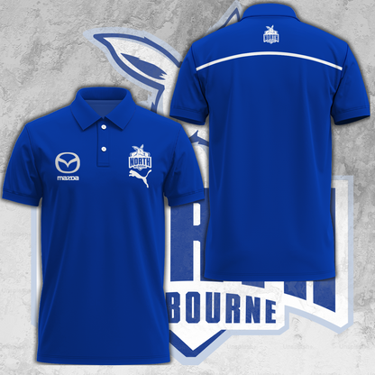 North Melbourne Football Club AFL Special Edition Polo Shirt TM - Super Savings When Buying Combo V2