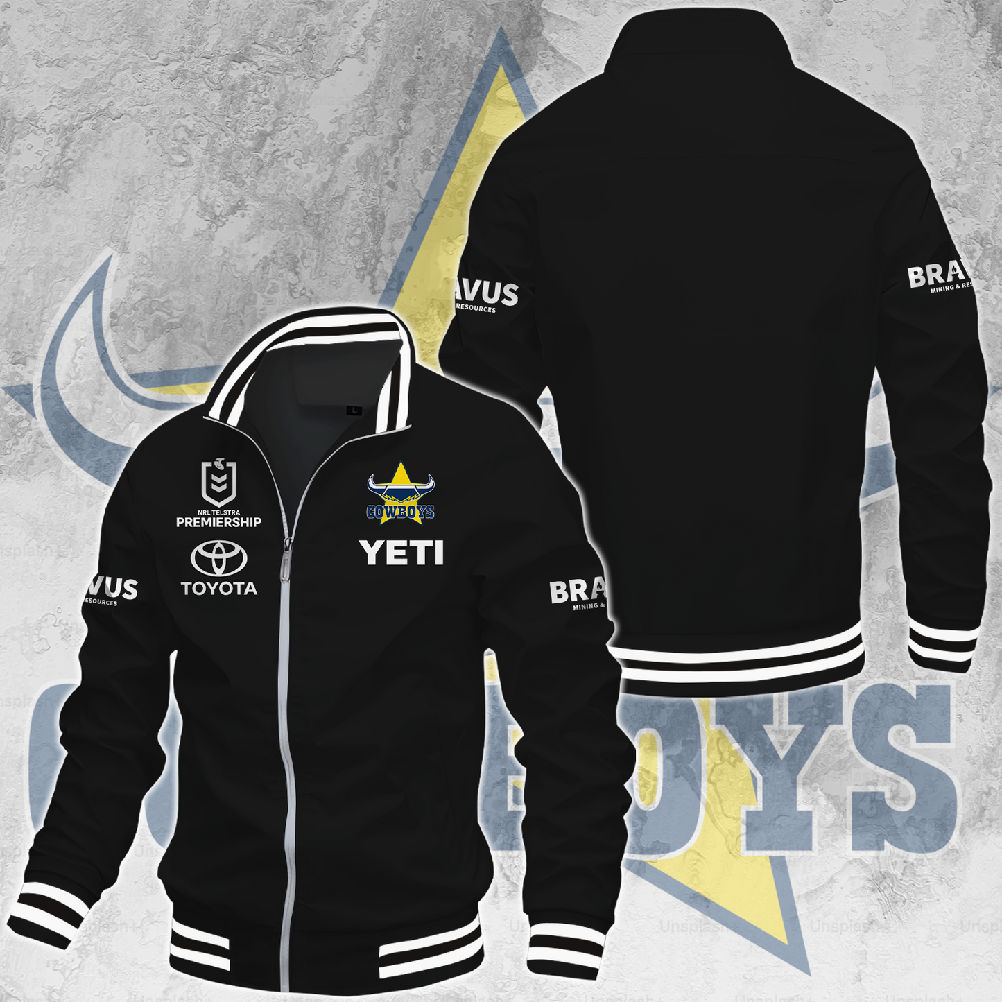 North Queensland Cowboys NRL 2025 Limited Edition Casual Jacket TM NTA V49