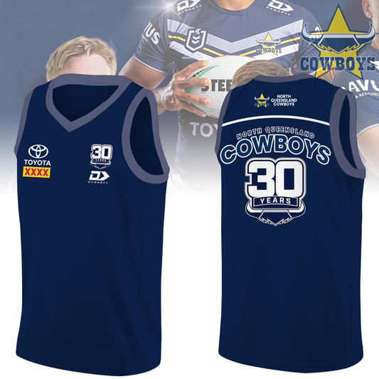 North Queensland Cowboys NRL Limited Edition BK Jersey TM V34