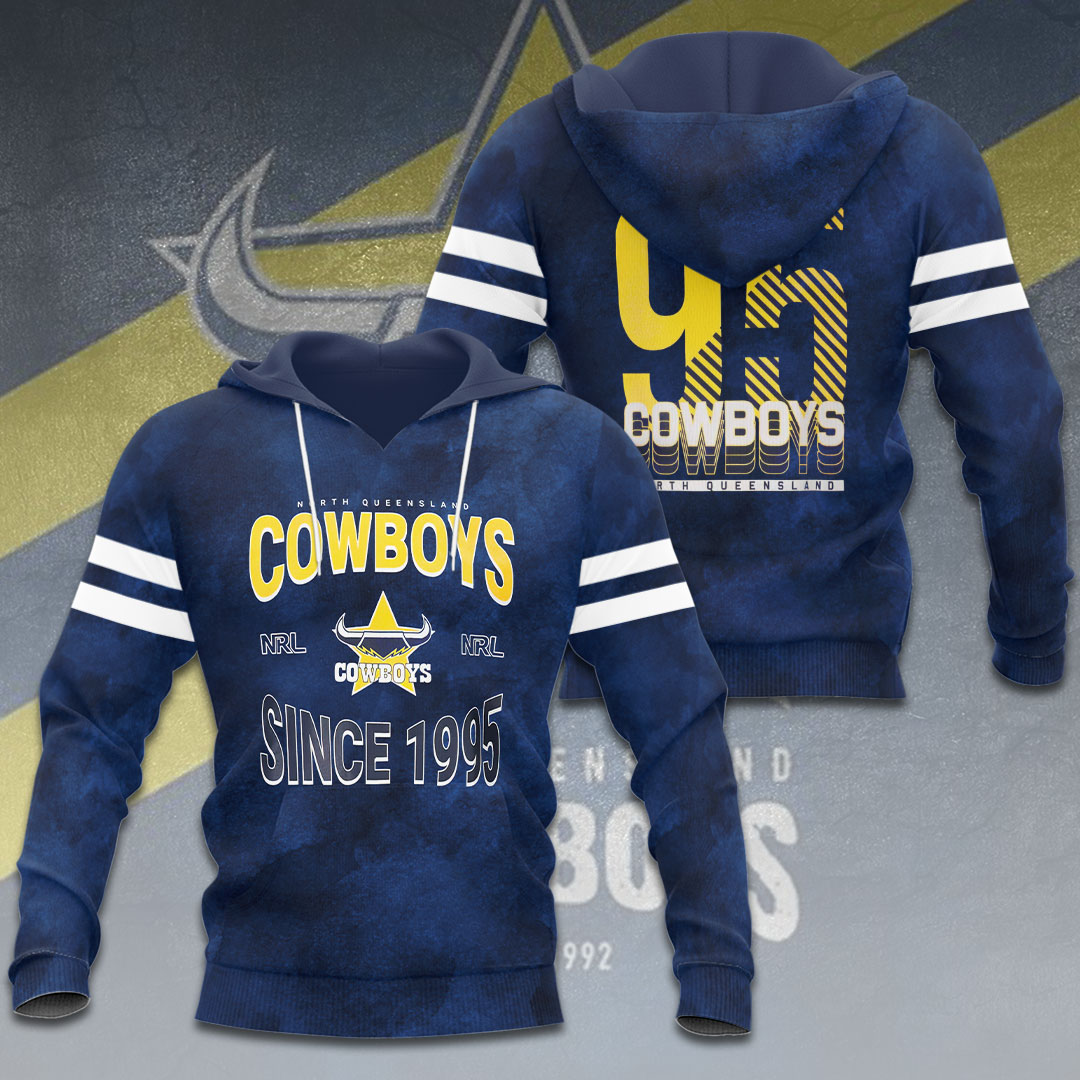 North Queensland Cowboys NRL Limited Edition Hoodie TM V14
