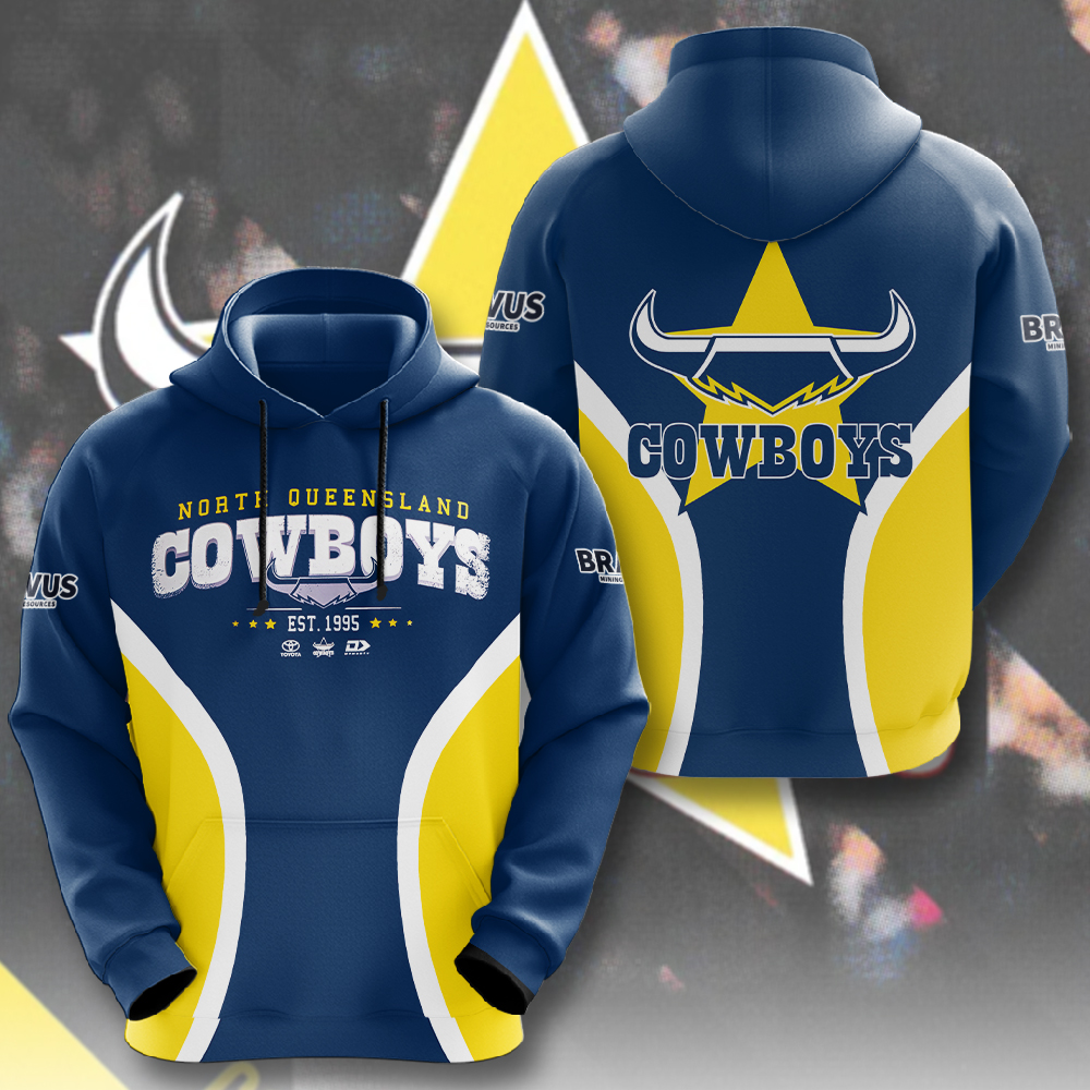 North Queensland Cowboys NRL Limited Edition Hoodie TM V18