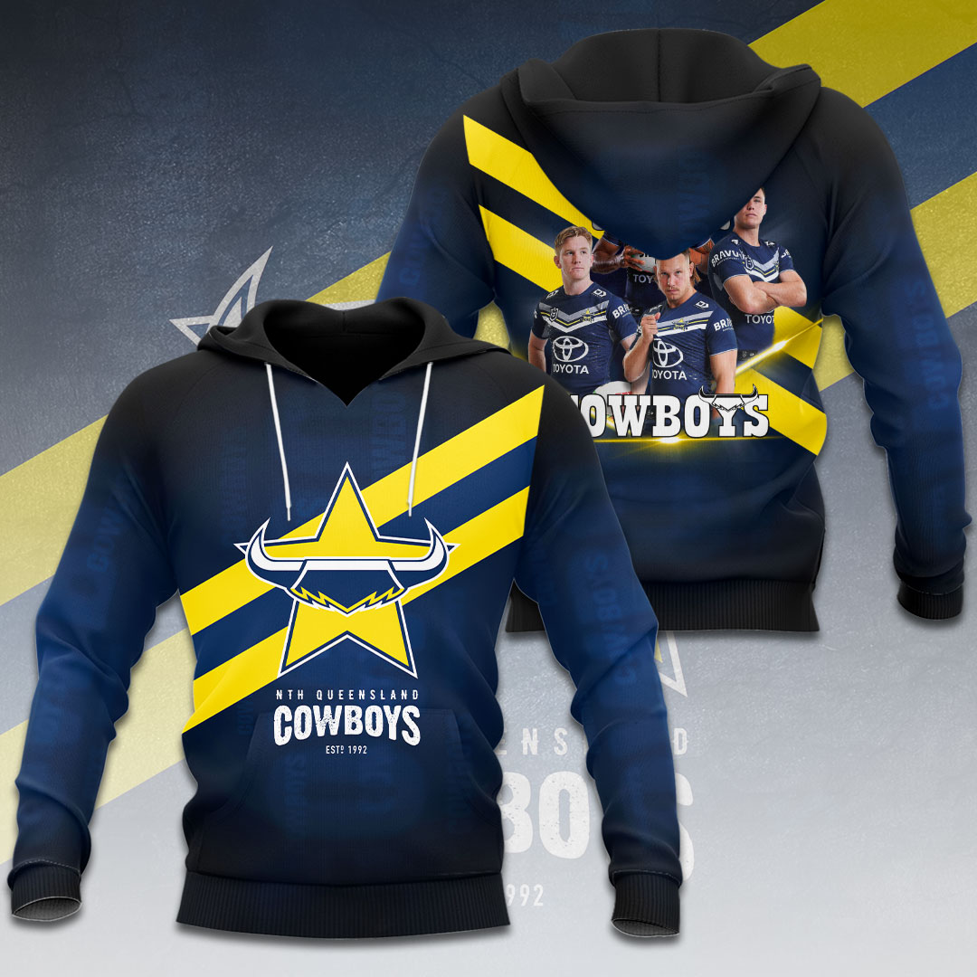 North Queensland Cowboys NRL Limited Edition Hoodie TM V9