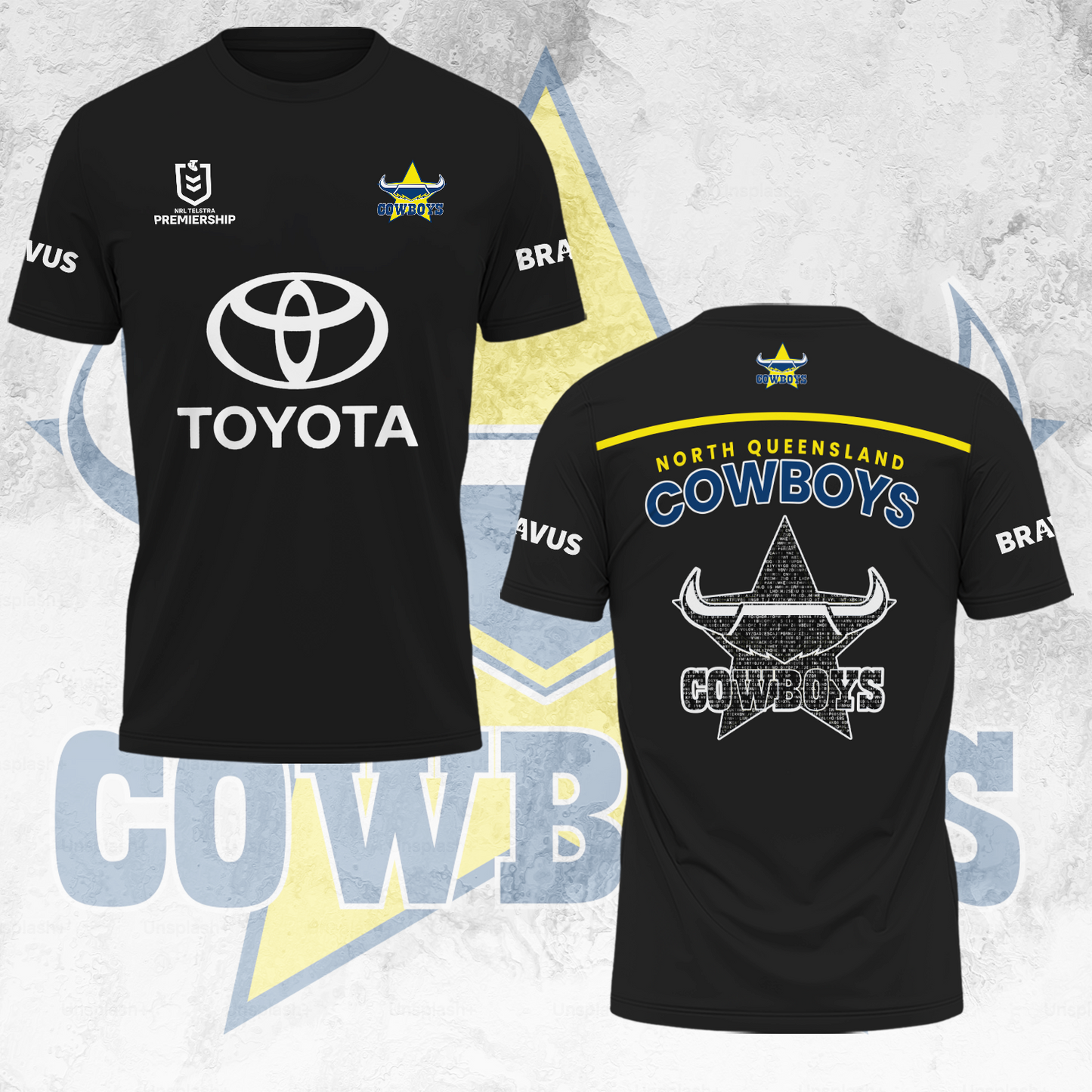 North Queensland Cowboys NRL Special Edition T-Shirt TM V1