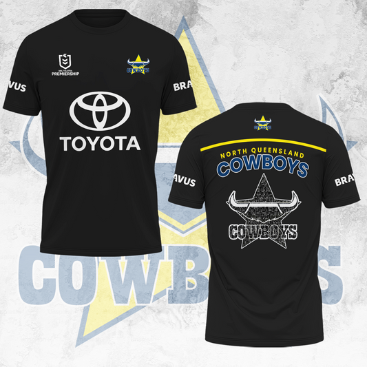 North Queensland Cowboys NRL Special Edition T-Shirt TM V1