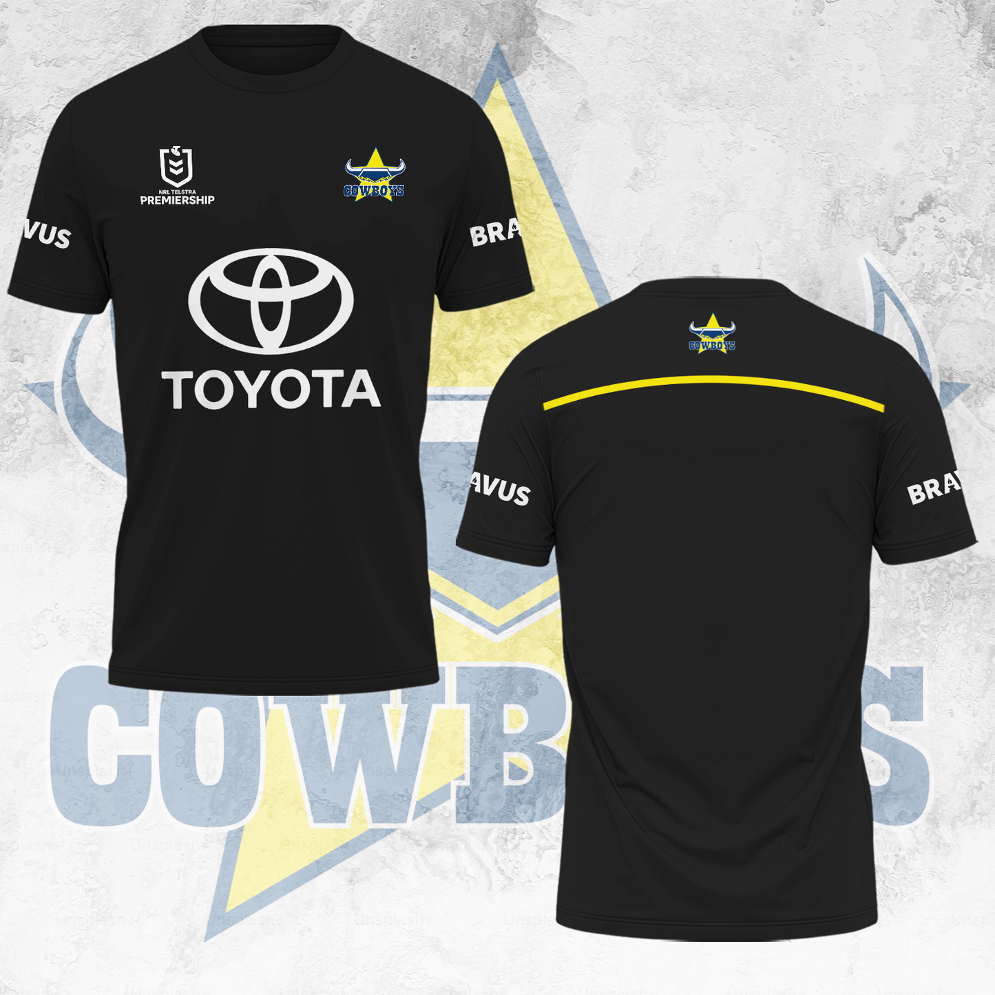 North Queensland Cowboys NRL Special Edition T-Shirt TM V2