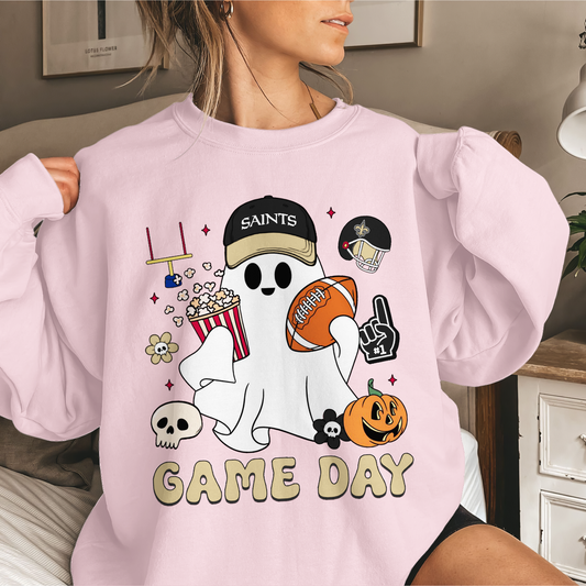 NOS Game Day Football Ghost Sweatshirt DDT NTL