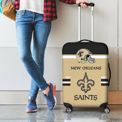 NOS NFL Luggage Cover Suitcase Protector DDT NTL