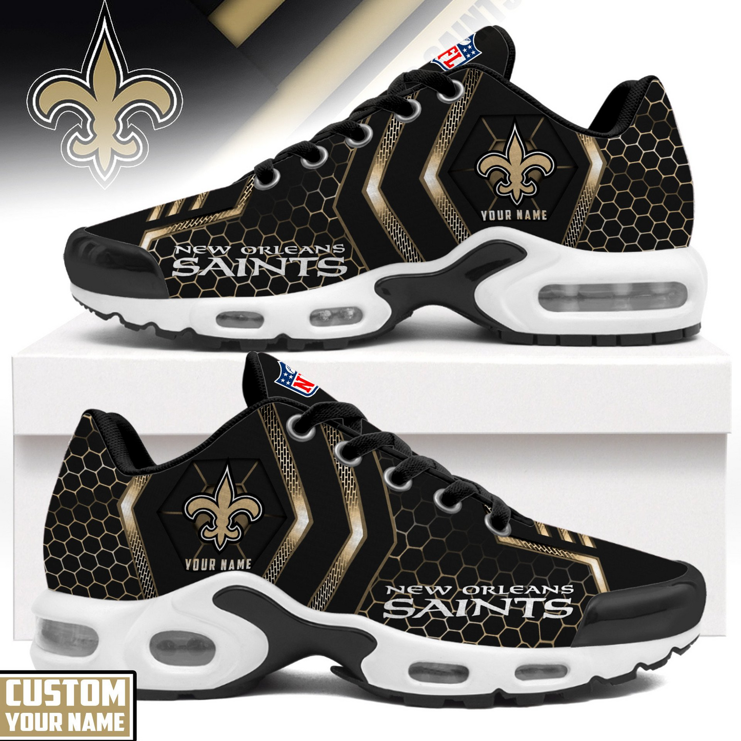 NOS NFL Personalized Air Max Shoes Exclusive DDT CTND