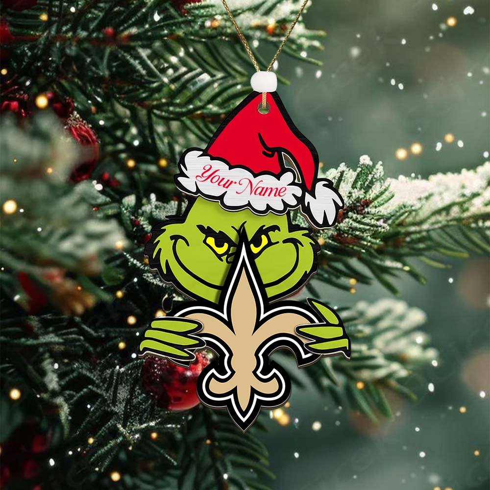 NOS NFL x Grin Christmas Ornament DDT HLP