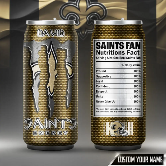 NOS Premium NFL Monster Can Tumbler DDT CTND