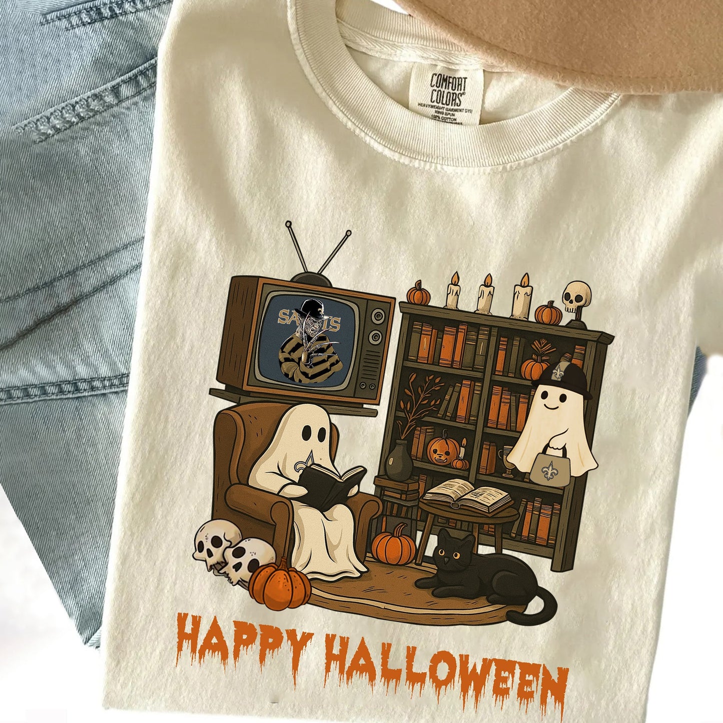 NOS Premium V3 Happy Halloween Shirt DDT CTND