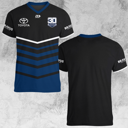 NQ Cowboys 10 NRL 2025 Limited Edition V-neck T-Shirt TM NTA V1