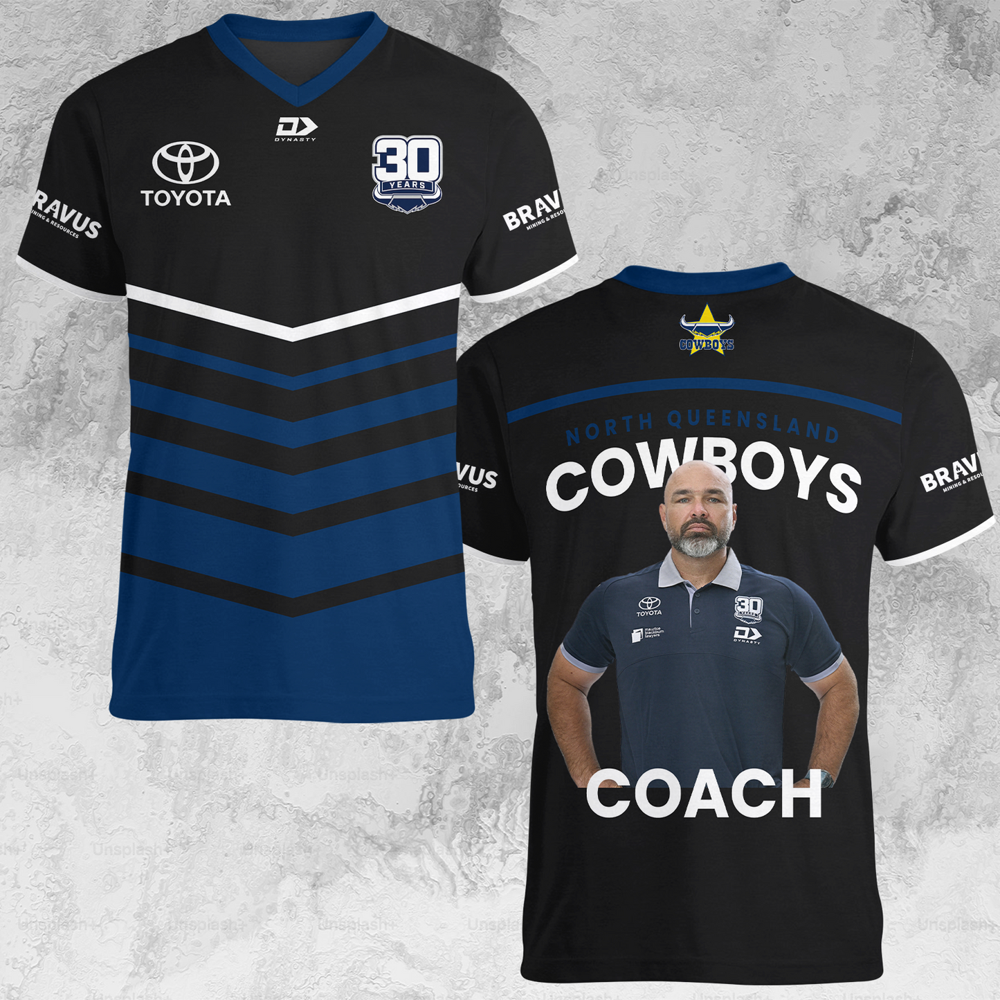 NQ Cowboys 11 NRL 2025 Limited Edition V-neck T-Shirt TM NTA V1