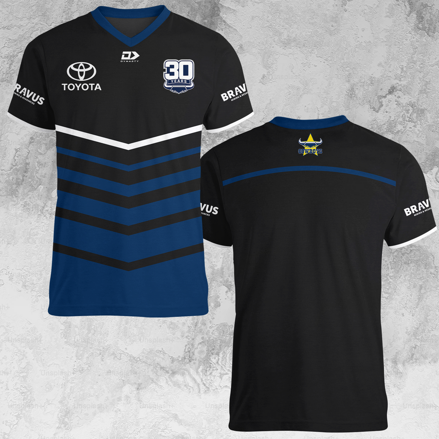 NQ Cowboys 12 NRL 2025 Limited Edition V-neck T-Shirt TM NTA V1