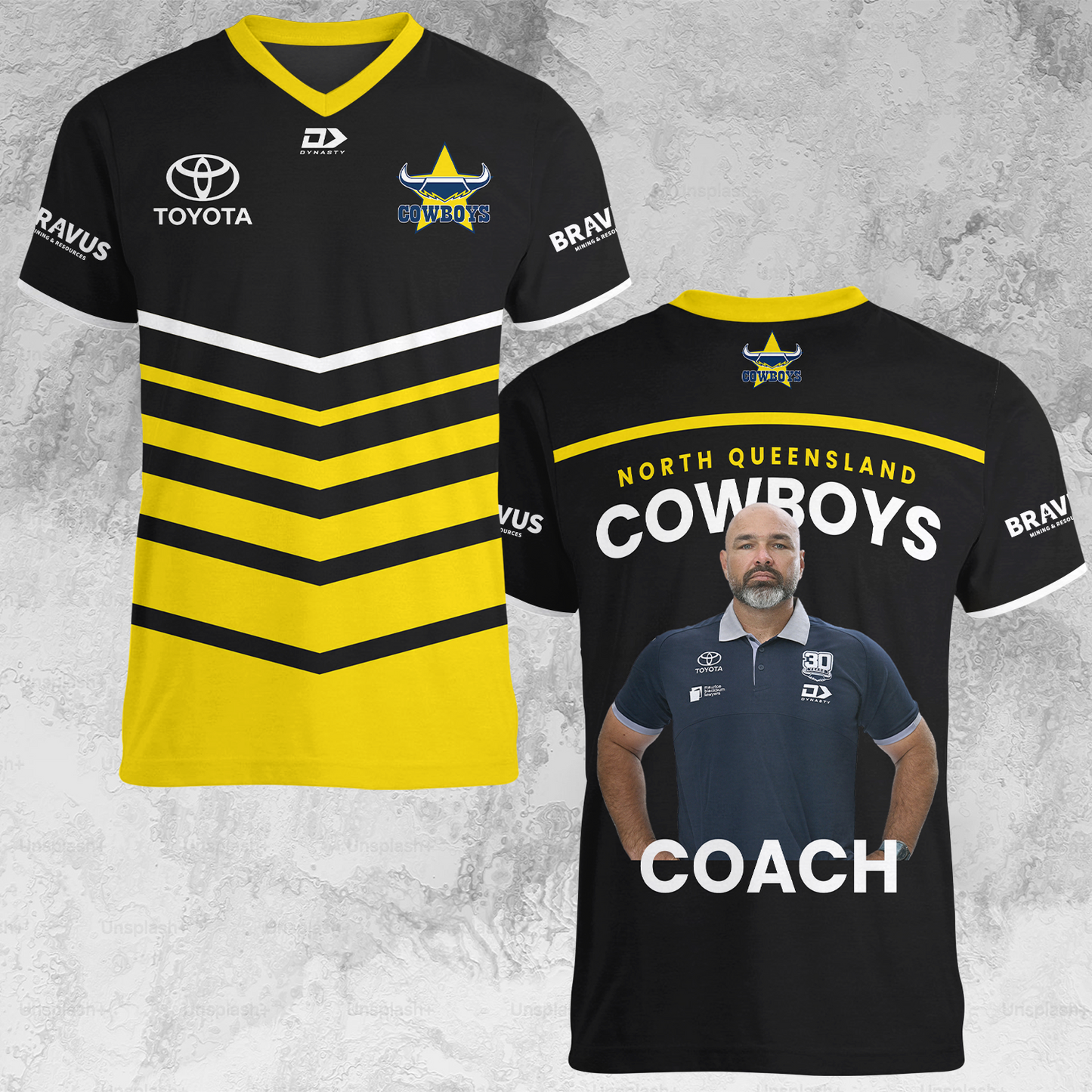 NQ Cowboys 6 NRL 2025 Limited Edition V-neck T-Shirt TM NTA V1