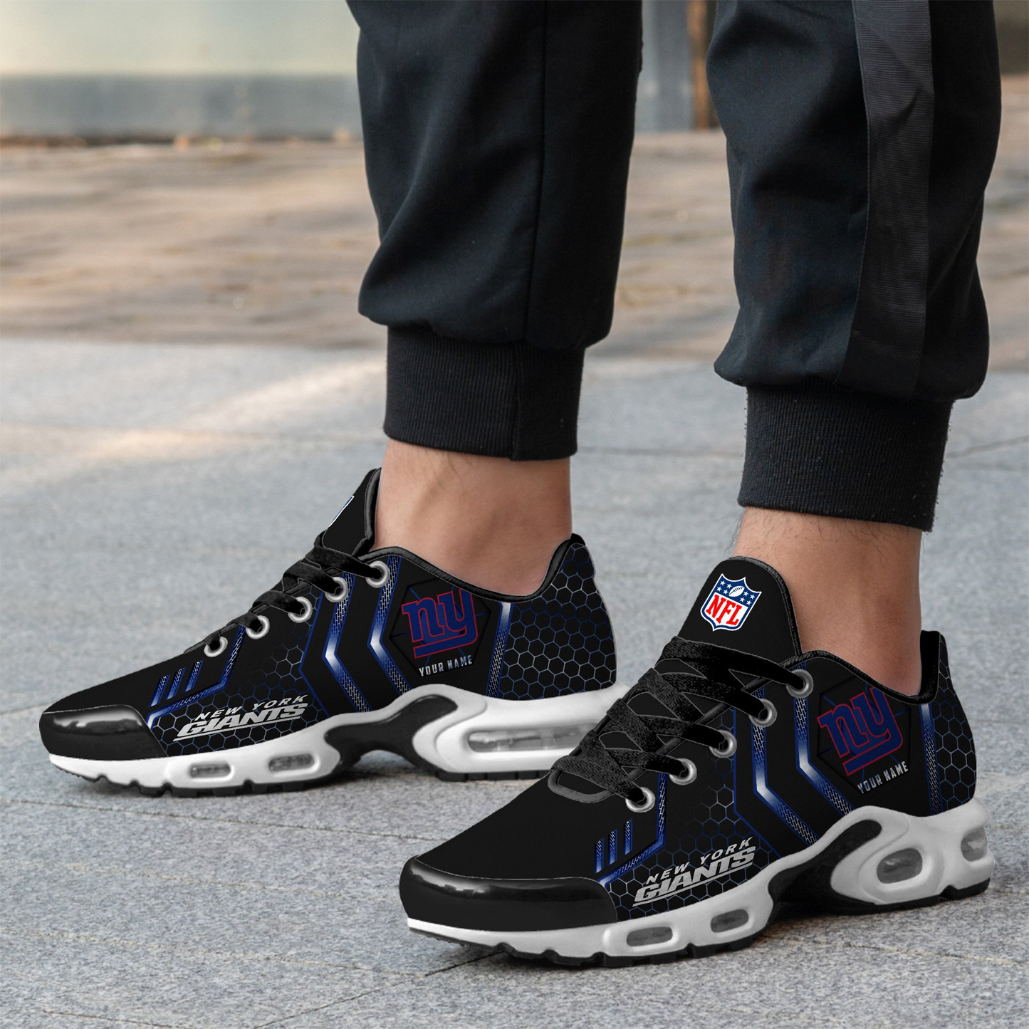 NYG NFL Personalized Air Max Shoes Exclusive DDT CTND