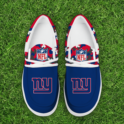 NYG Personalized NFL Hey Dude Shoes DatND ThuongNH