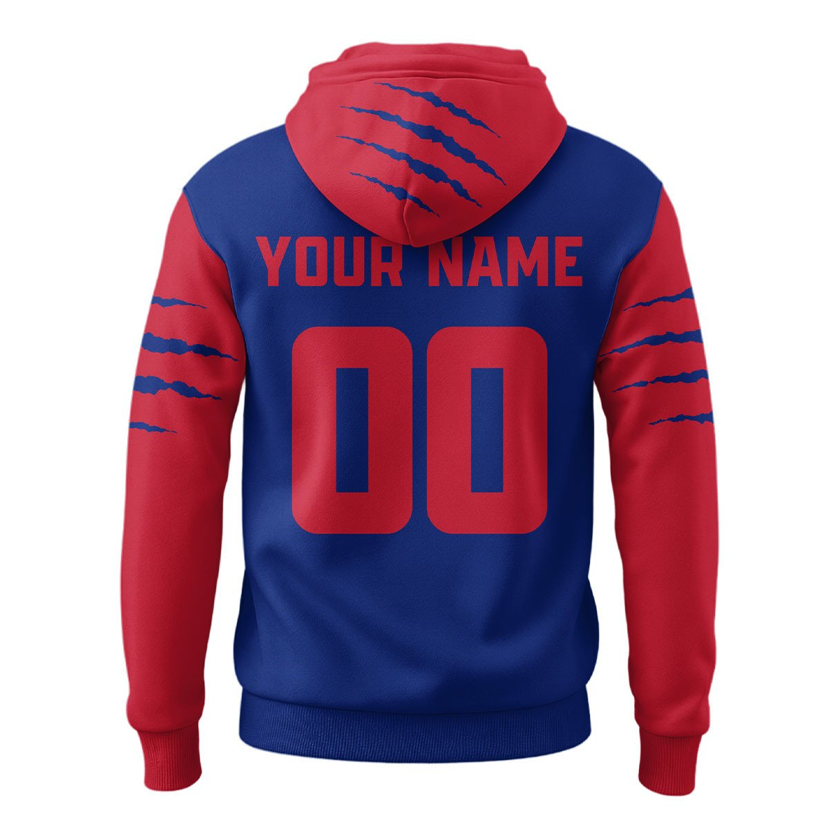 NYG Premium NFL Fan Pride Claw Hoodie DDT CTND