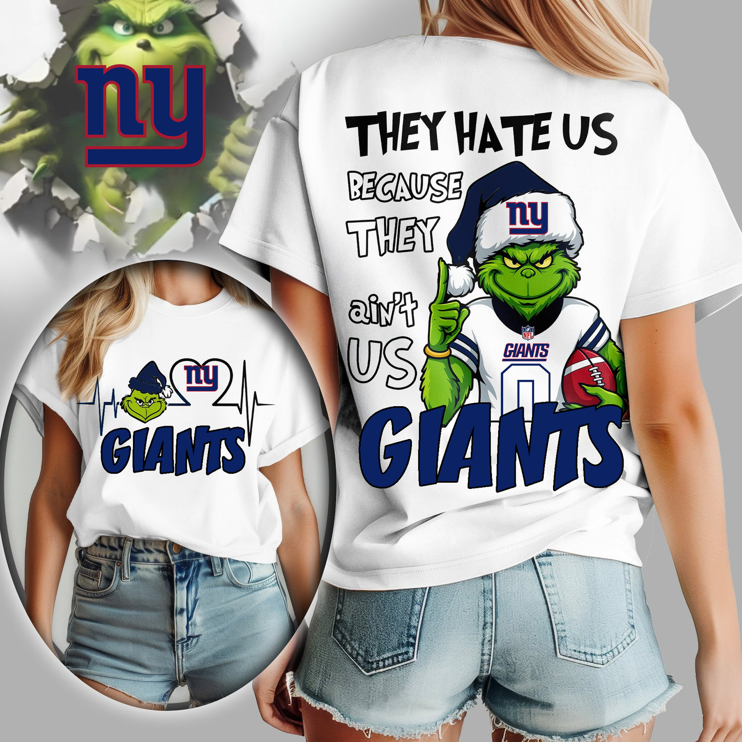 NYG Premium NFL They Hate Us Woman Shirt DDT CTND