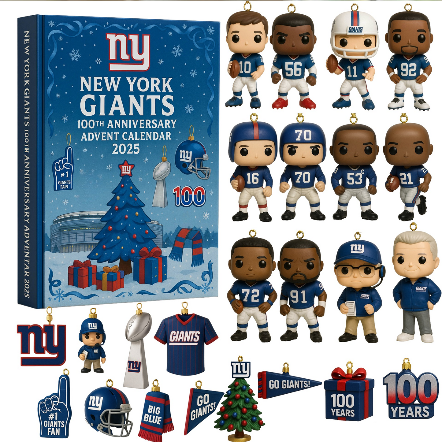 NYG x NFL Anniversary Advent Calendar DATND TANTD