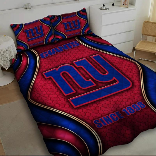 NYG x NFL Bedding Set Multicolor V1 DATND TANTD