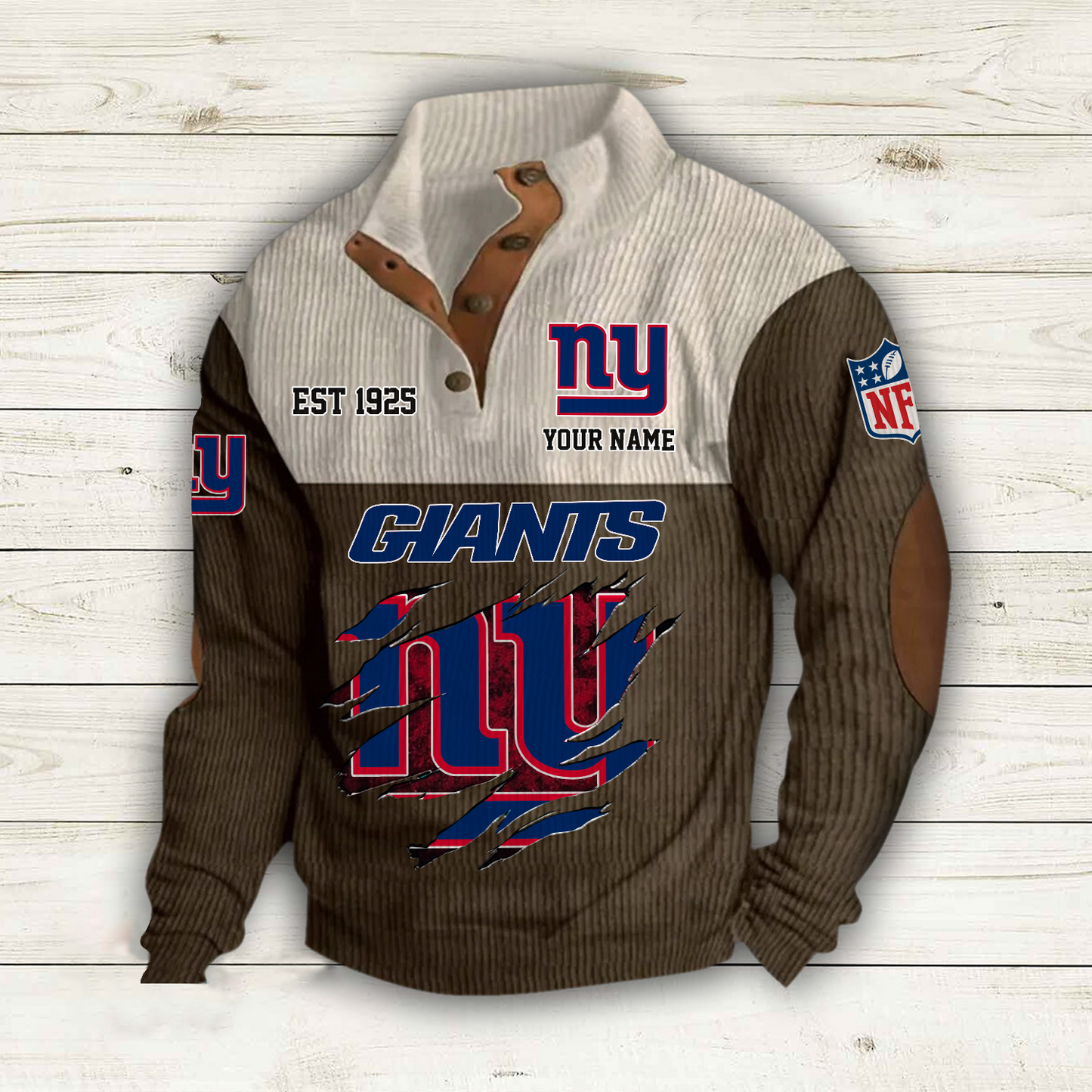 NYG x NFL Custom Name Sport Sweatshirt DatND DVT