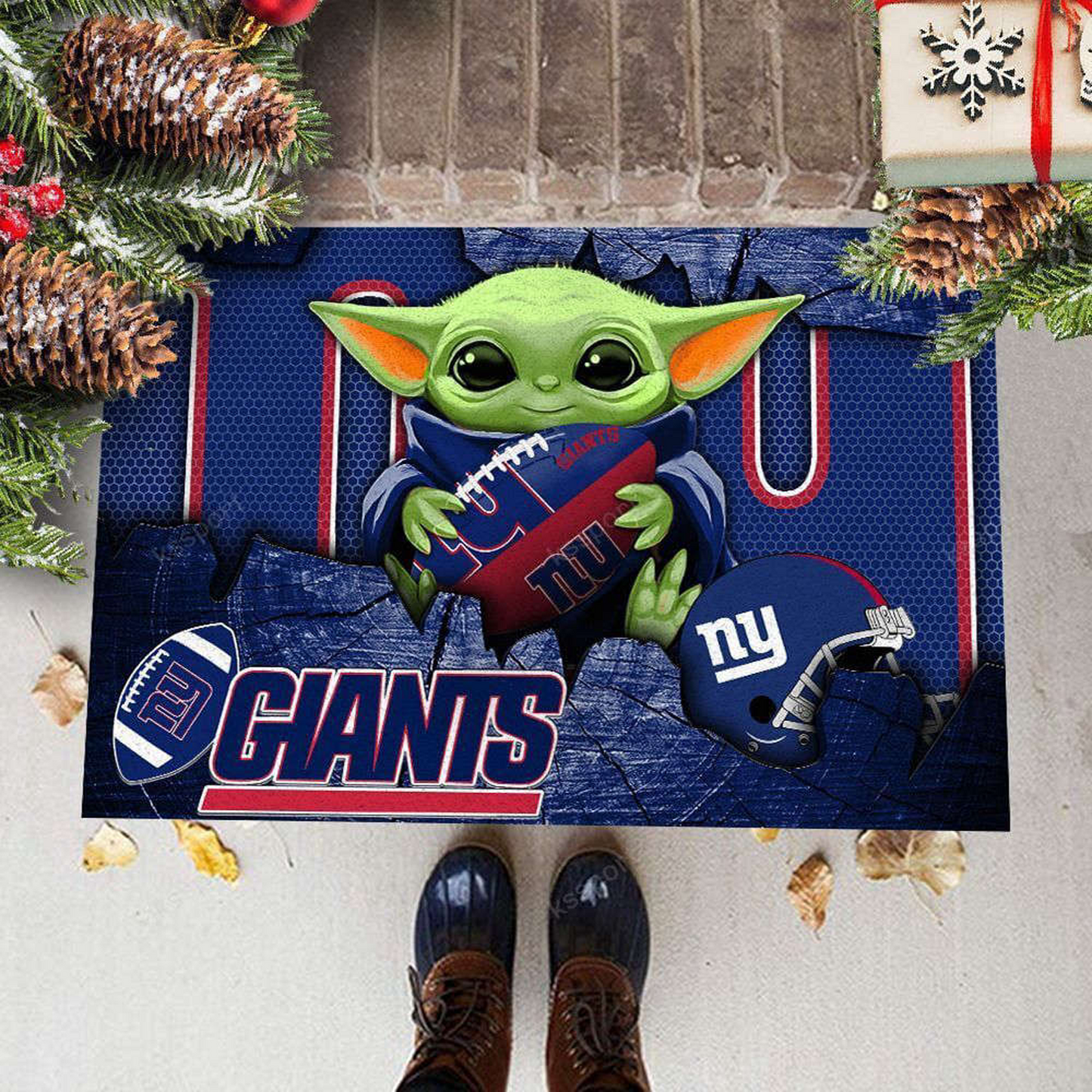 NYG x NFL Doormat, Best Gift For Home Decor NDT TDT