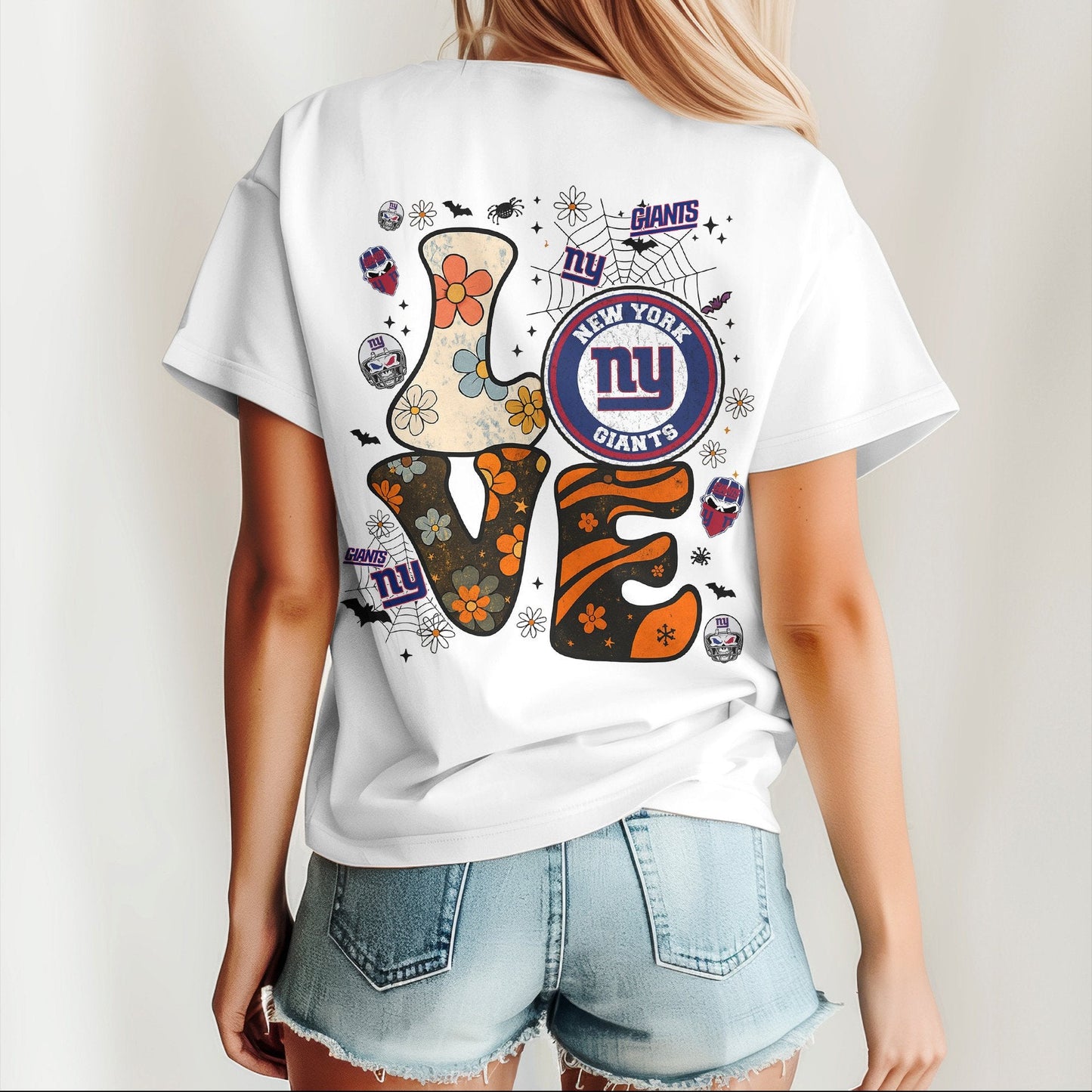 NYG x NFL Halloween Bow 3D Shirt 0409 DatND DVT