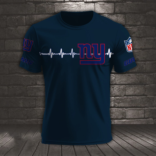 NYG x NFL Heart Rate Map Special 3D Shirt DatND ThuongNH