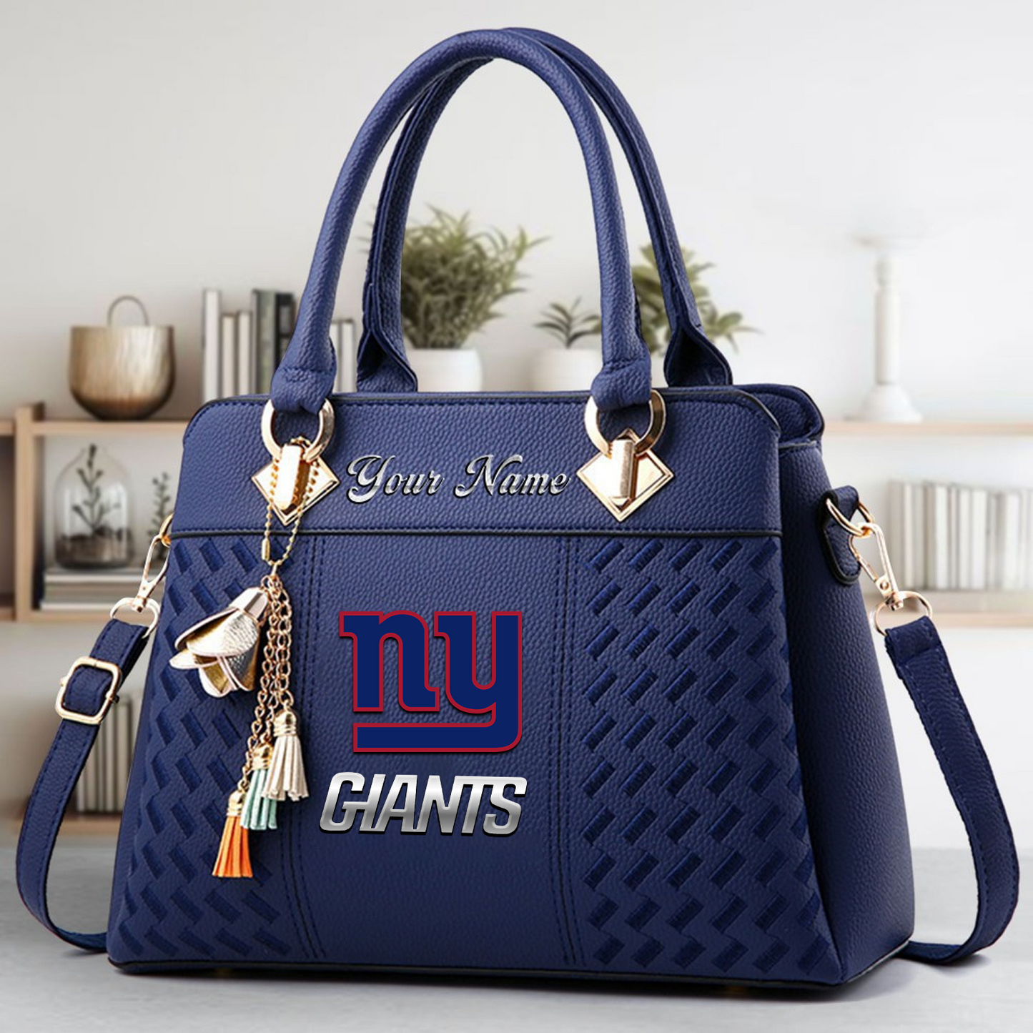 NYG x NFL Leather Bag DATND TANTD